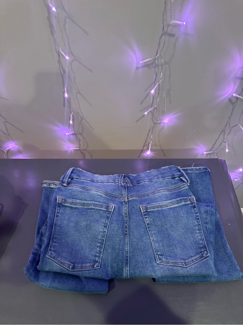 Good American blue denim jeans